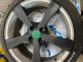 4 fælge med dæk