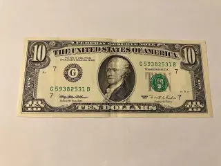 10 Dollars 1995 USA