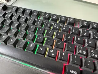 Farverig gamer keyboard k20