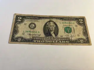 Two Dollars 1976 USA
