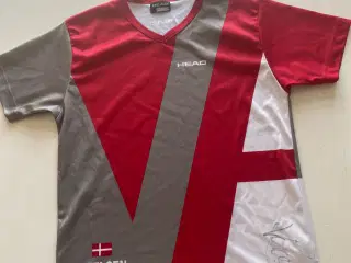 Viktor Axelsen sports t-shirt m. Autograf