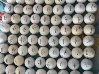 Brugte golfbolde