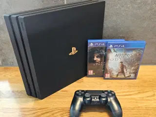 PlayStation 4 Pro 1TB + 2 spil