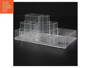 Gennemsigtig plastik organisator (str. 17 x. 9,5 cm)