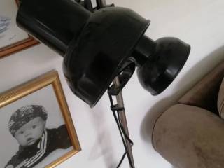 Gulvlampe sort