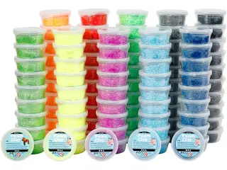 Foam Clay®, ass. farver, 10x10ds./ 1 pk.