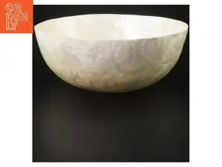 Ny Capiz Rund skål i perlemor look (str. Ø 25 cm)