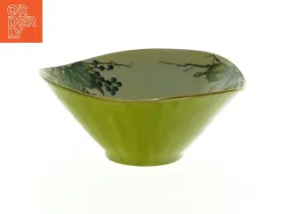 Håndmalet Asymmetrisk Skål fra Zen Scherzer (str. 17 x 7 cm)