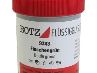 Glasur til ler, grøn, 200 ml/ 1 ds.