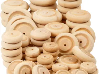 Hjul, diam. 24+30+42+50 mm, tykkelse 8+10+11+14 mm, 4x40stk./ 1 pk.