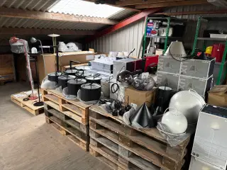 Stort parti lamper - Evt bytte