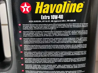 Havoline Extra 10W-40 motorolie 