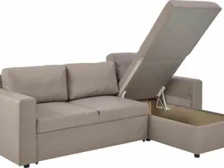 Arkansas sovesofa med chaisen og magasin