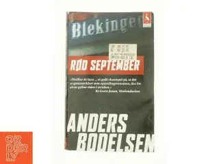 Rød september af Anders Bodelsen (Bog)