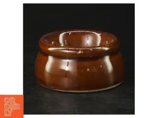 Keramisk holder til fx fyrfadslys (str. Ø 8 cm)