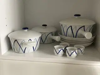 Blå Flamme Danild Harlekin