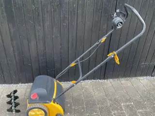Plænelufter mosfjerner til El virker som den skal