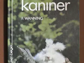 bogen om kaniner, af f. wanning, emne: dyr