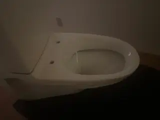 Væghængt toilet