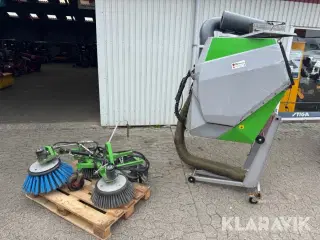 Feje/- Suge Anlæg Med Koste Egholm FS2100