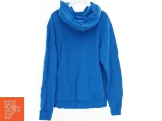Blå hættetrøje med lynlås fra H&M (str. 152)