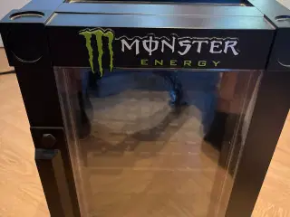 Sort monster køleskab 
