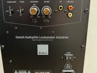 Dali Mentor Menuet + E-12F Subwoofer