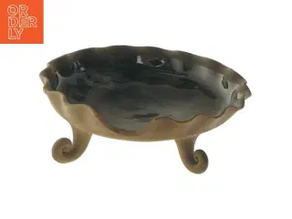 Dekorativ skål med krøllede ben (str. 21,5 cm)