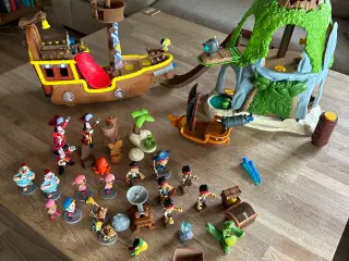 Disney Jake og Piraterne skib og Ønskeø