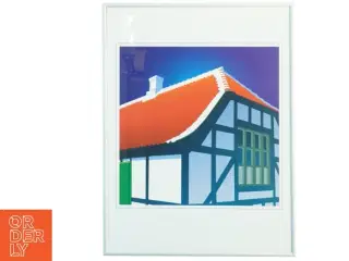Indrammet billede af Skagen hus (str. 41 x 30 cm)