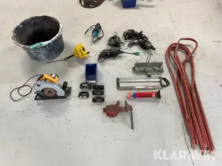 Blandet lot håndværktøj