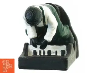 Figur af jazzpianist (str. 13 x 18 cm)