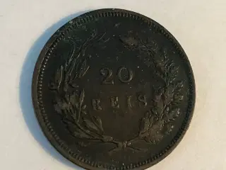 20 Reis 1892 Portugal