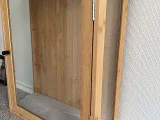 Lille vitrineskab  hel ny