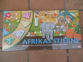 Gammelt Afrikas Stjerne Brætspil i FOLIE