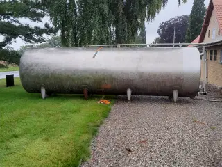 rustfri ståltank 