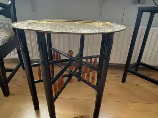 Anretterbord med messingbakke