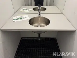 Bordplade med håndvask