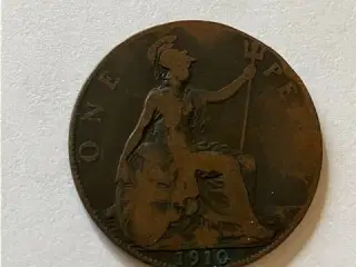 One Penny 1910 England