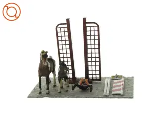 schleich Sæt med hesteudstyr
