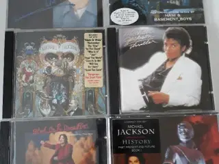 Michael Jackson cd'er