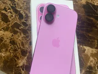 Iphone 16 i lyserød