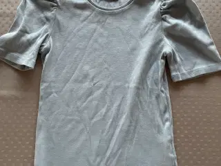 T-shirt fra Pieces lysblå str.s