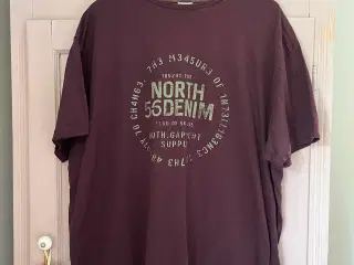  T-shirt fra North 56Denim- str. 3XL