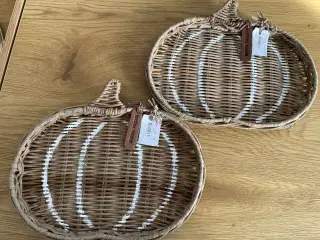 Riviera Maison græskar bakke i Rattan