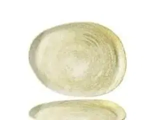 12 stk. Tallerken ergonomisk sand 260x200 mm Envisage Erosion Churchill
