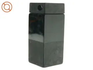 Sort beholder med låg (str. 19 x 8 cm)