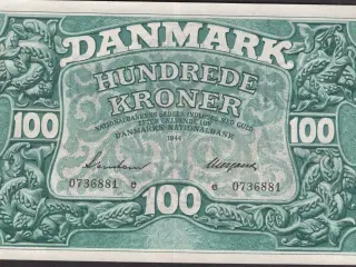 Danmark 100 Kroner 1944e