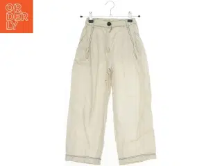 Beige bukser med lommer fra Zara (str. 128)