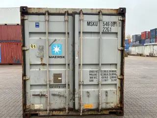 20 fods Container- ID: MSKU 546081-1
